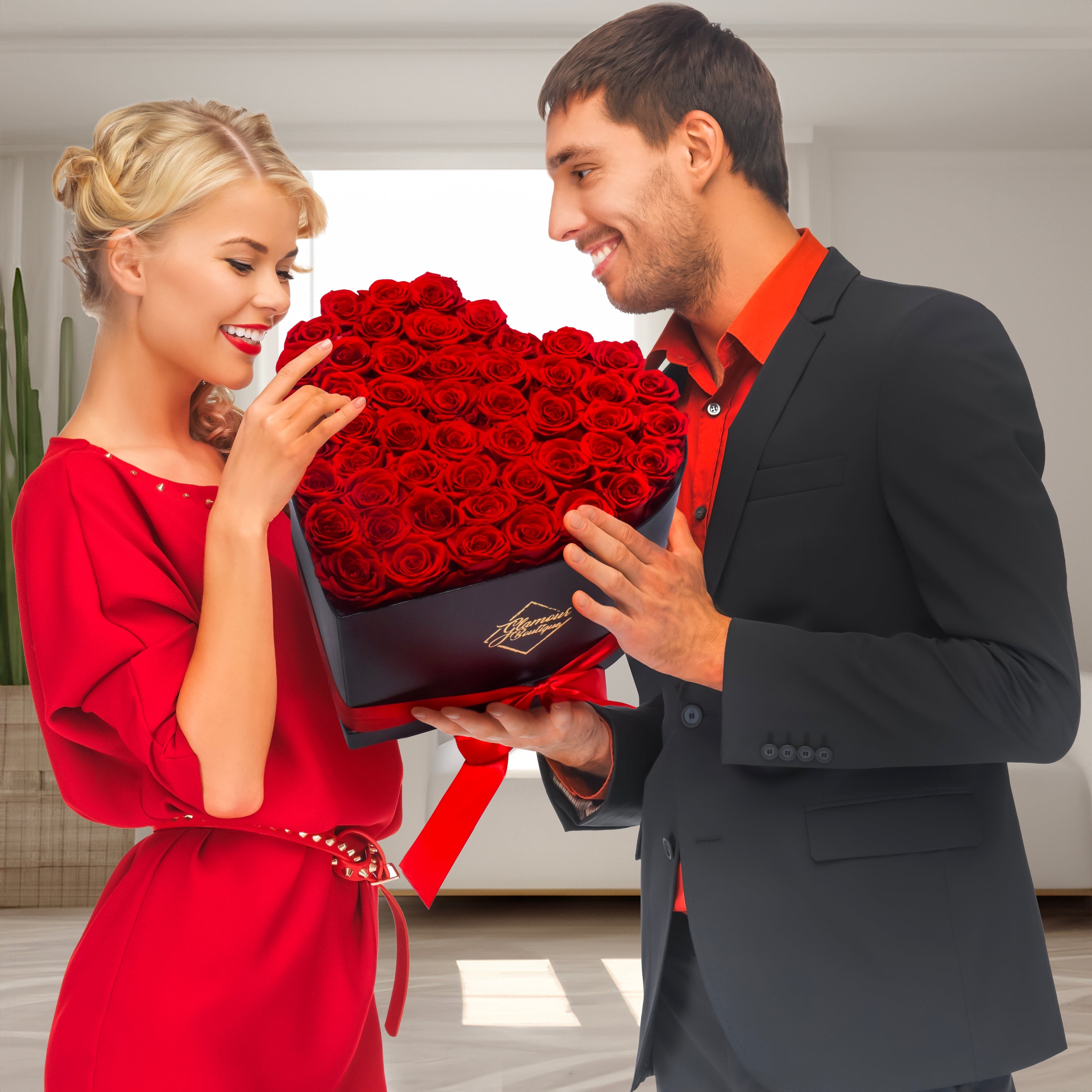 Glamour Boutique glass dome preserved roses — the science behind long-lasting luxury preserved rose arrangements