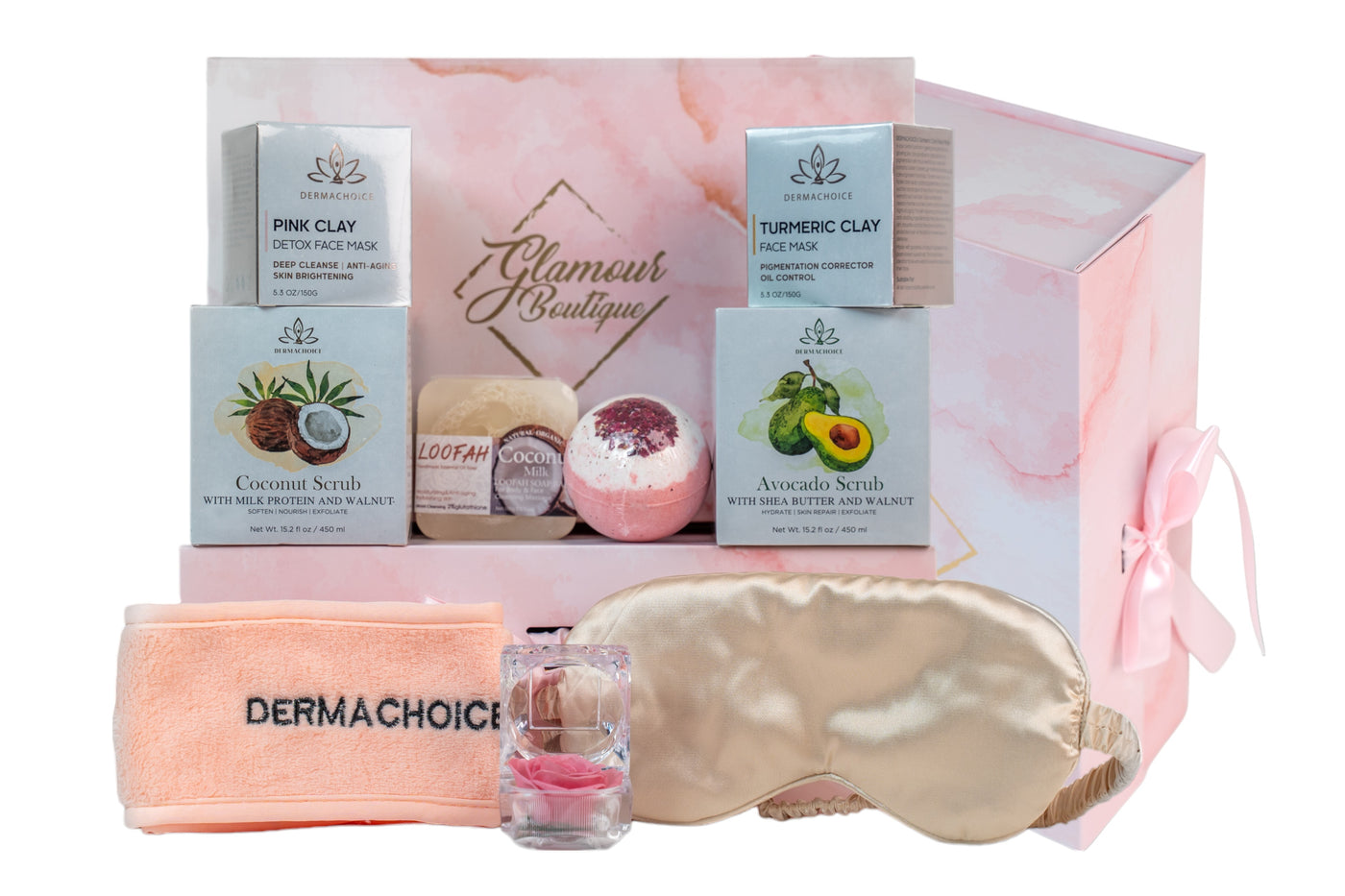 Relaxing Spa Gift Set for Women - 9 Piece Pampering Package for Women