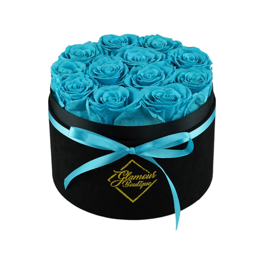 Eternal Prestige Velvet Black | 12 Tiffany Roses