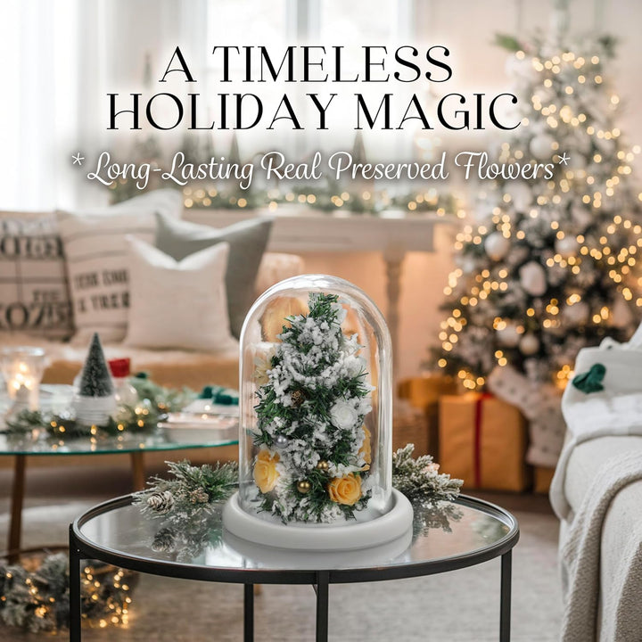 Holiday Charm |  Snow Christmas Tree