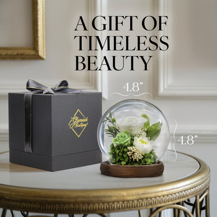 Romance Promises | Glass Dome Forever Green