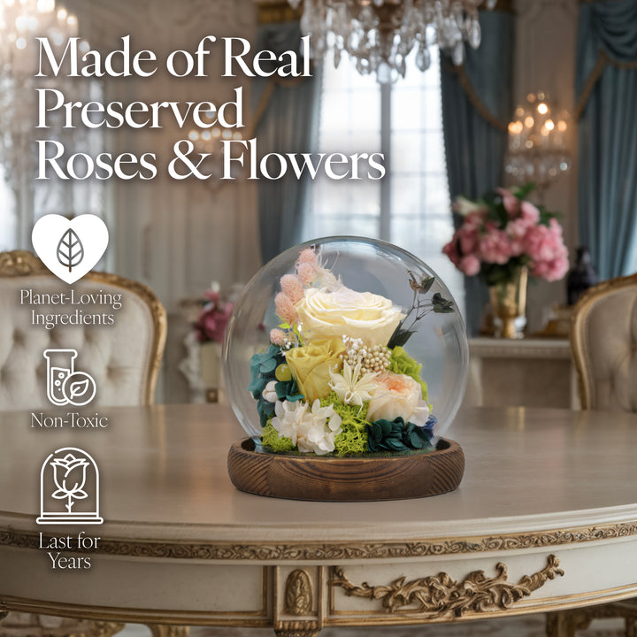 Romance Promises | Glass Dome Forever Yellow