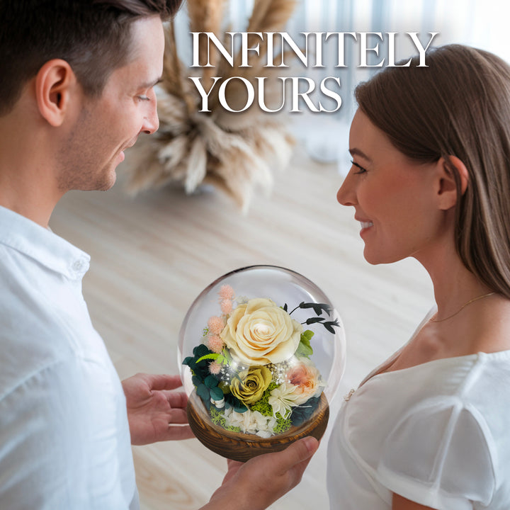 Romance Promises | Glass Dome Forever Yellow