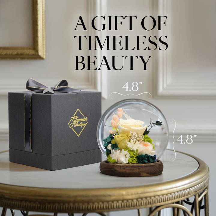 Romance Promises | Glass Dome Forever Yellow