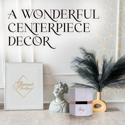 Hexagon Single Forever Rose Box - Immortal Rose - Red