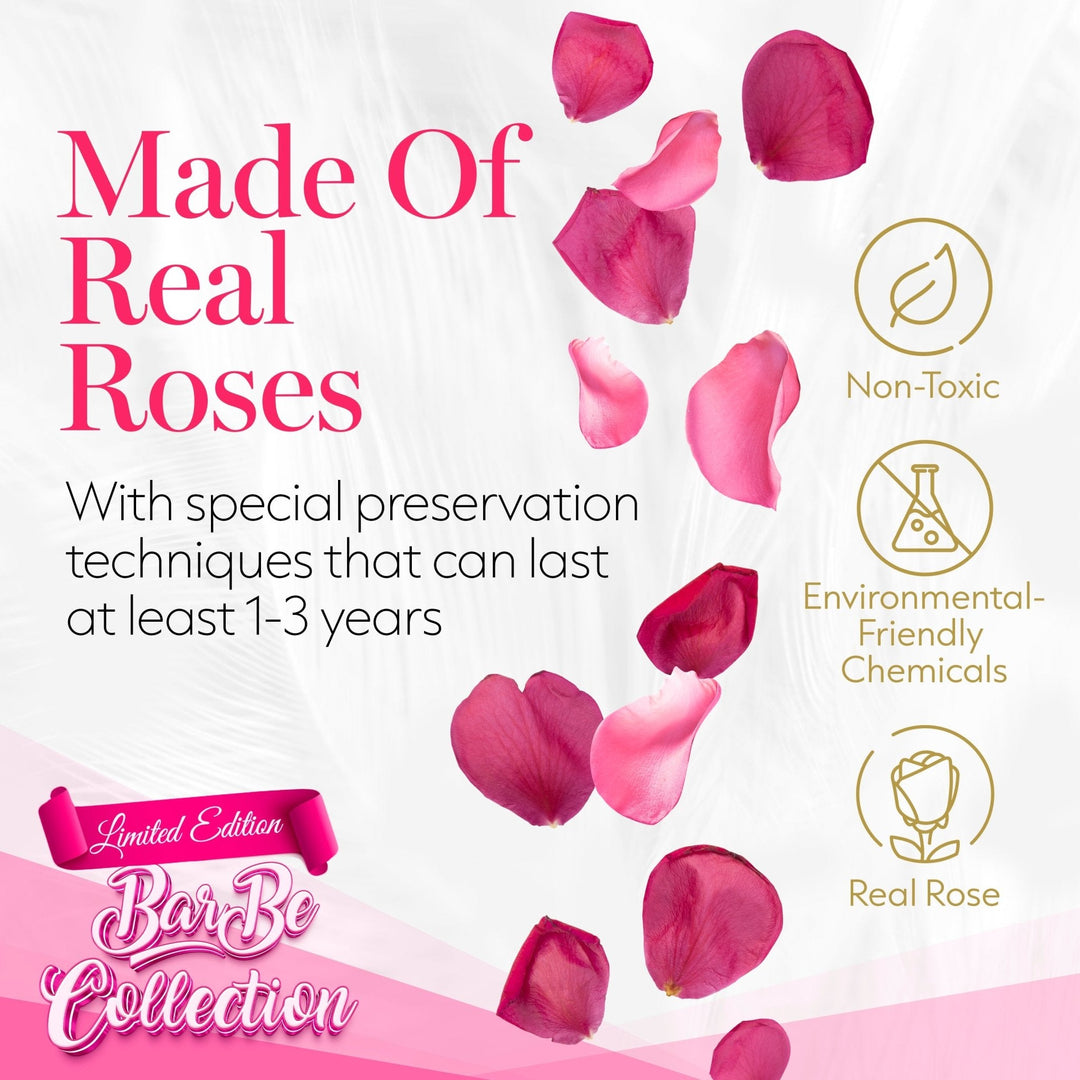 BarBe Heart Box |16 Pink Roses - theglamourboutiques