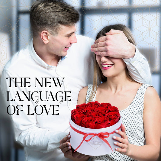 Eternal Prestige Velvet White | 12 Red Roses - theglamourboutiques