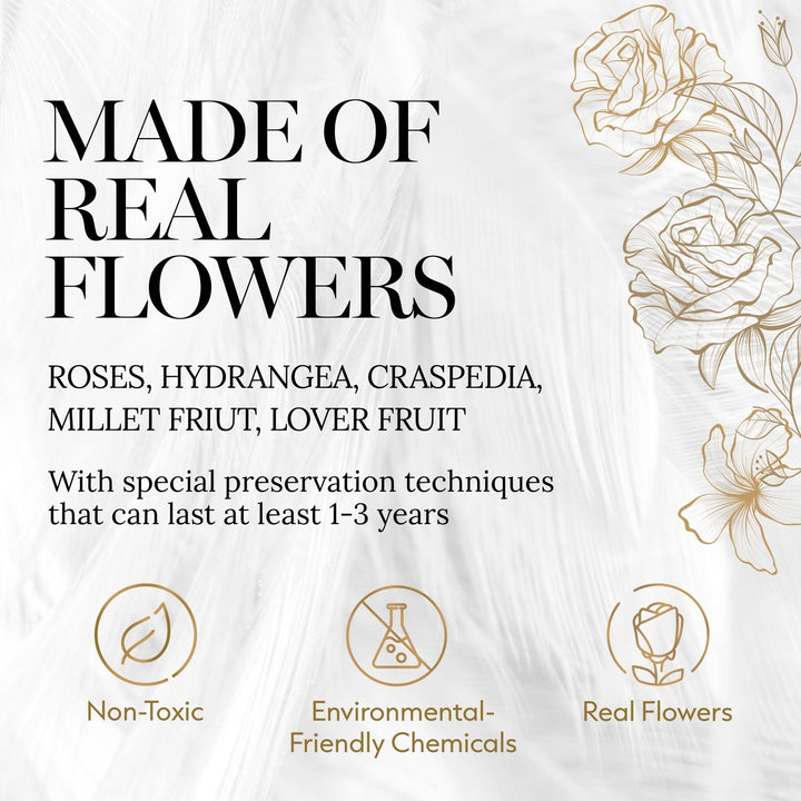 Everlasting Elegance Flowers Bouquet | Red - Glamour Boutique