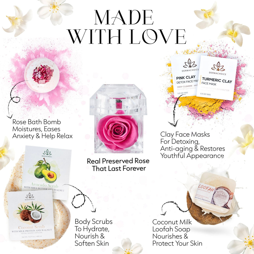 Luxury Bliss Spa Gift Set | 9 Piece Skin Relaxing - Glamour Boutique