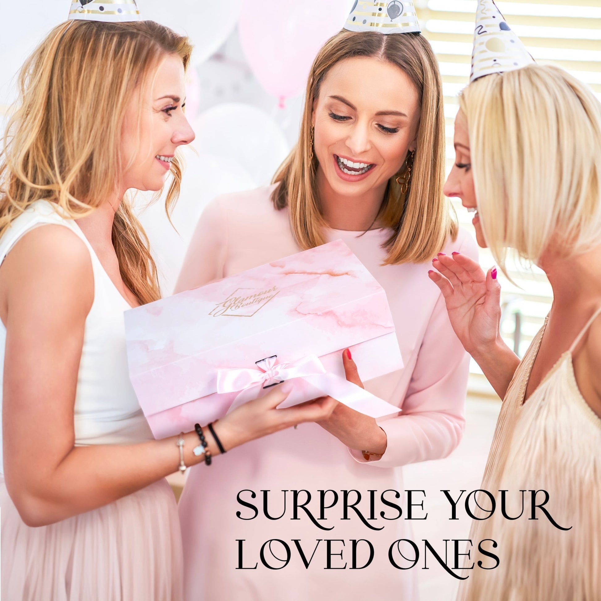 Skin Repair Spa Gift Set for Women - 9 Piece Pampering Package for Women - Glamour Boutique