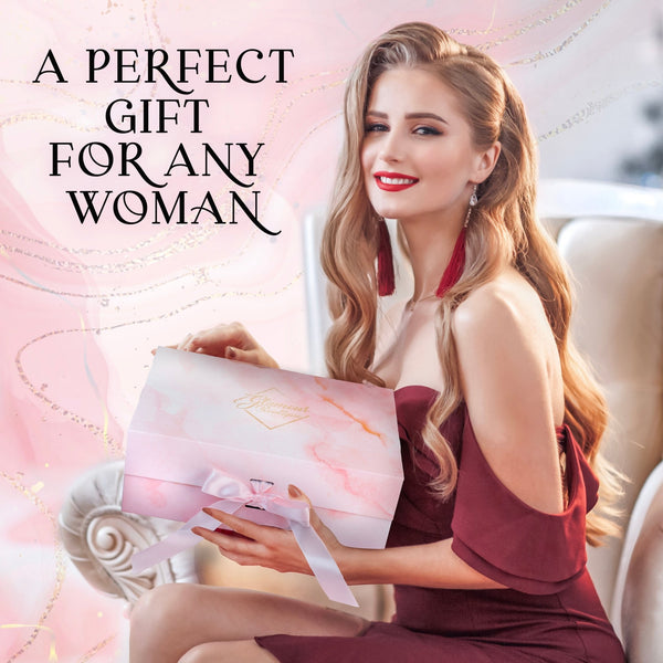 Skin Repair Spa Gift Set for Women - 9 Piece Pampering Package for Women - Glamour Boutique